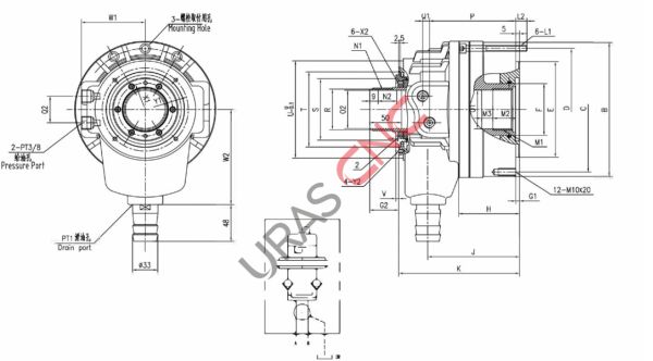 5'' ÇEKTİRME SİLİNDİRİ ( TK-536 )