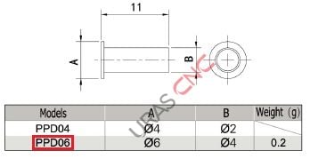 6'LIK KIZAK YAĞLAMA PİMİ