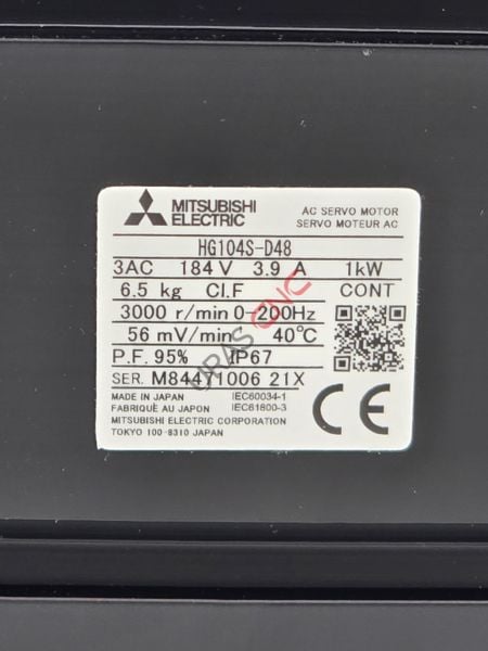 HG104S MİTSUBİSHİ SERVO MOTOR