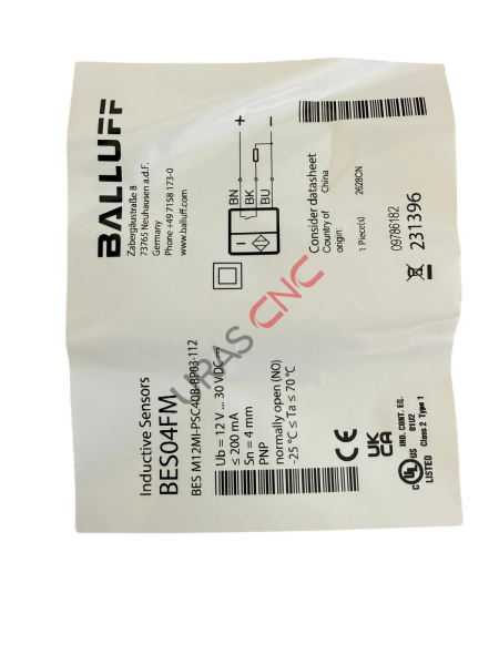 BALLUFF BES M12MI-PSC40B-BP03-112